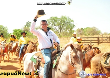 Em Fotos| 18ª Cavalgada do Arapuá reúne 11 mil pessoas e reforça tradição sertaneja no interior de Três Lagoas