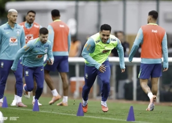 Ancelotti comanda primeiro treino completo da Seleção Brasileira visando amistosos na Europa