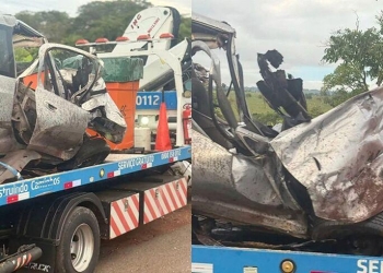 Trabalhador morre em colisão frontal com carreta na BR-158, em Paranaíba