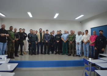 PMMS promove encontro estratégico com forças de segurança de MS e MT em Coxim