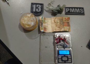 Polícia Militar realiza prisão por tráfico de drogas em Paranaíba