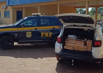 PRF apreende 368 Kg de maconha em Bataguassu (MS)