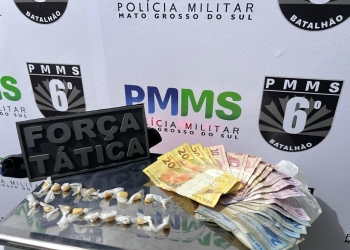 Polícia Militar Apreende Entorpecentes e Encaminha Suspeitos por Tráfico em Corumbá