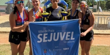 Atletas do Vôlei de Praia garantem primeiro e segundo lugar em torneio de Brasilândia