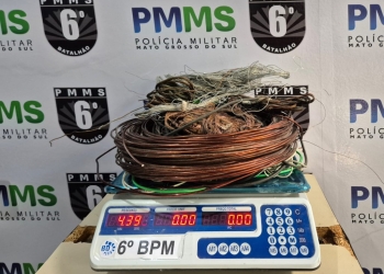 Ação Conjunta: Polícia Militar, Polícia Civil, Guarda Municipal e Coordenadoria de Fiscalização de Posturas Realizam Operação de Fiscalização, Prevenção e Repressão Qualificada Voltada ao Combate ao Furto e à Receptação de Cabos e Fios Metálicos em Corumbá.