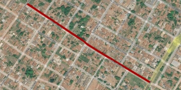 Trecho de via importante do Jd. Das Oliveiras está recebendo recapeamento