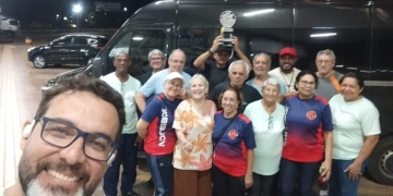 Três Lagoas conquista 2º e 4º lugar na Bocha nos Jogos da Melhor Idade em Ponta Porã