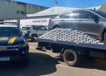 PRF apreende 88 Kg de drogas em Miranda (MS)