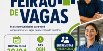 É HOJE – Feirão de Vagas da Casa do Trabalhador acontece nesta quinta (30)