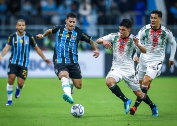 Grêmio vence o Palestino e segue firme na briga no Grupo F da Sul-Americana