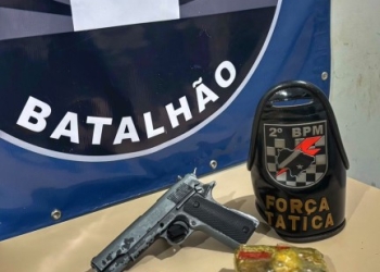 Polícia Militar em Três Lagoas realiza prisão de autor de tráfico de drogas e aprende 1,5k de crack