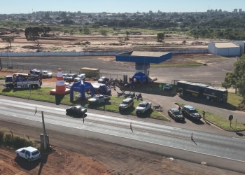 PRF e Órgãos do Sistema Nacional de Trânsito realizam abertura do Maio Amarelo em Campo Grande (MS)