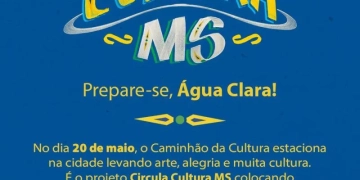 Água Clara entra na rota da arte e da emoção com a chegada do Circula Cultura MS