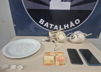 Polícia Militar em Três Lagoas realiza prisão de autor de tráfico de drogas