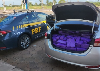 PRF apreende 540 Kg de maconha em Bataguassu (MS)