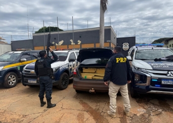 PRF e PM apreendem 509 Kg de maconha em Batayporã (MS)