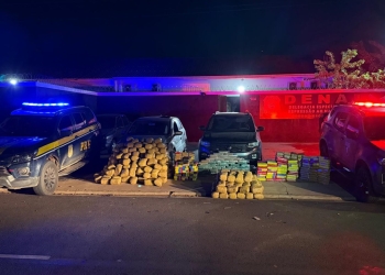 PRF e PM apreendem 617 Kg de drogas em Campo Grande (MS)