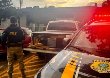 PRF apreende 1,2 tonelada de maconha em Dourados (MS)