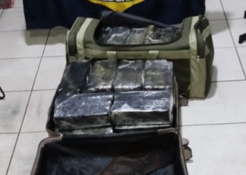 PRF apreende 629 Kg de maconha em Bataguassu (MS)