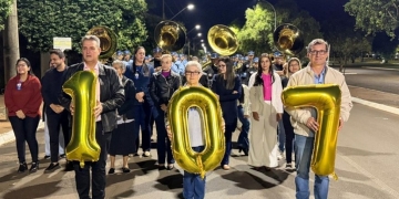 Prefeito Dr. Cassiano Maia participa da alvorada festiva pelos 107 anos do Hospital Auxiliadora