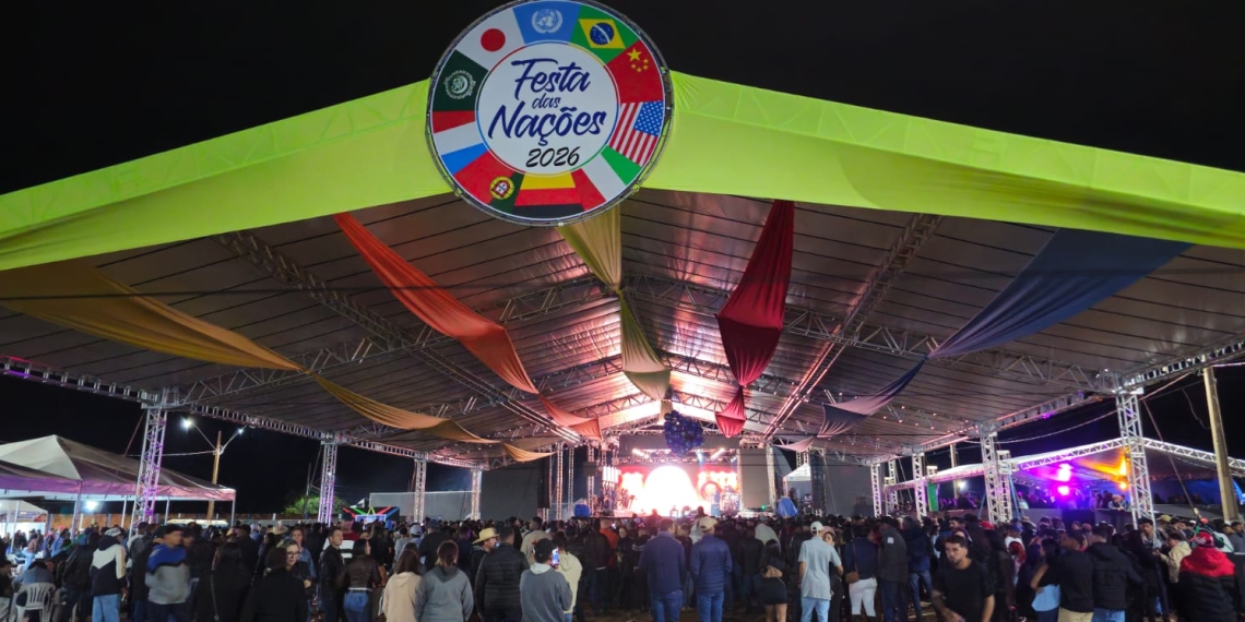 Em Fotos | Festa das Nações 2026 reúne multidão e emoção em Água Clara com shows e clima de celebração