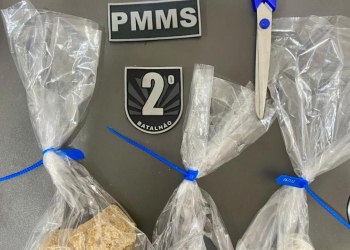 Em Três Lagoas| Denúncia de tráfico termina com apreensão de crack, cocaína e maconha