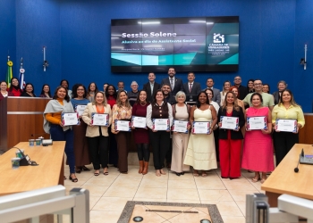 Câmara de Três Lagoas presta homenagem aos profissionais do Serviço Social