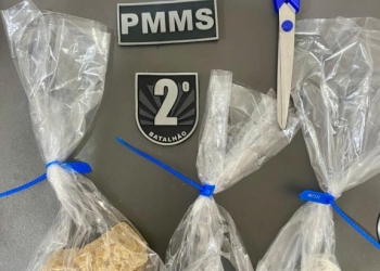 Polícia Militar em Três Lagoas apreende entorpecentes