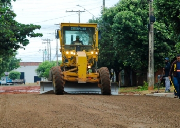 Obras de drenagem e pavimentação avançam nos bairros Itamaraty, Jardim Nossa Senhora de Fátima, Jardim Eunice e Vila Alegre