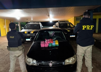 PRF apreende 10 Kg de drogas em Ponta Porã (MS)