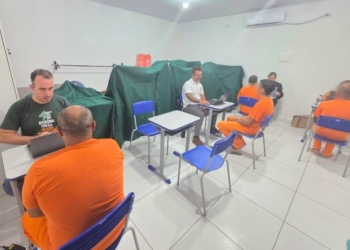 Parceria entre Agepen e Defensoria promove mutirão jurídico e garantia de direitos a internos do Presídio de Corumbá