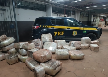 PRF apreende 583 quilos de drogas em Miranda (MS)