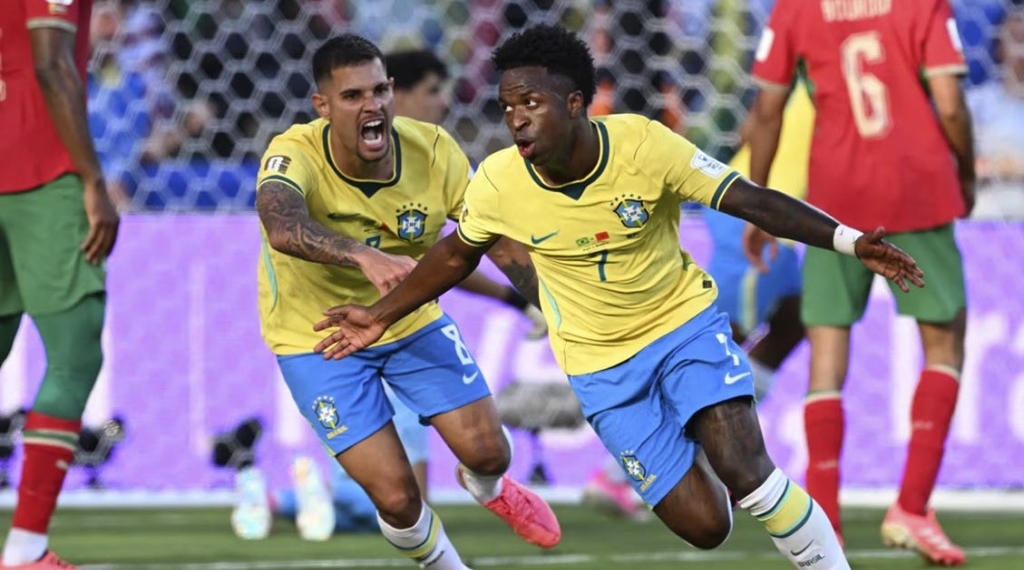 Brasil empata com Marrocos em estreia nervosa na Copa do Mundo