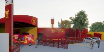 Em Água Clara| Governo de MS firma contrato de R$ 2,3 milhões para concluir quartel do Corpo de Bombeiros