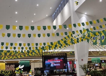Shopping Três Lagoas vira ponto de encontro durante a Copa do Mundo