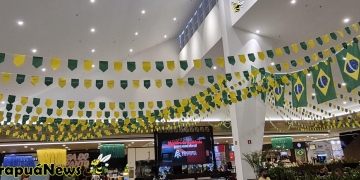 Shopping Três Lagoas vira ponto de encontro durante a Copa do Mundo