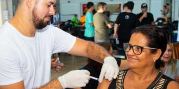 Feira Central recebe mais uma ação itinerante de vacinação contra a gripe neste sábado (27)