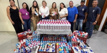 APAE de Três Lagoas recebe doação de 600 litros de leite arrecadados pelo curso de medicina da UFMS