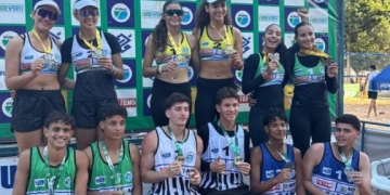 Três Lagoas conquista título, pódios e boas colocações na abertura do Circuito Estadual de Vôlei de Praia