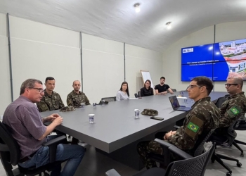 Três Lagoas recebe militares do Exército para apresentar práticas de governança e gestão pública