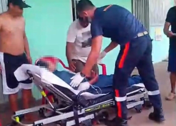 Em Três Lagoas| Homem usa os braços para se proteger de linha com cerol e fica gravemente ferido