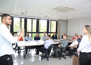 II Concurso ALEMS: Comissão da Avaliação Psicossocial se reuniu na ALEMS nesta terça-feira                  O objetivo do encontro foi a apresentação do Manual Técnico para atuação durante o concurso