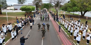 Desfile de 7 de Setembro reúne população e forças de segurança na Lagoa Maior