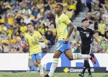 Rayan salva Brasil no fim e Seleção empata com a Austrália em estreia após a Copa
