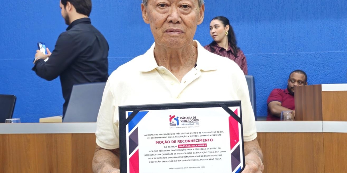 Professor Paulo|  Massaaki Nakamura é homenageado por legado deixado no esporte do Arapuá