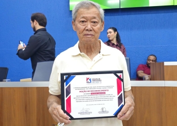 Professor Paulo|  Massaaki Nakamura é homenageado por legado deixado no esporte do Arapuá
