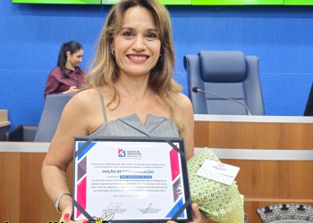 Ex-aluna de Arapuá, Marli Rodrigues da Silva é homenageada por trajetória de destaque no esporte