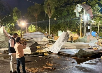 Campo Grande decreta emergência por 180 dias após tempestade com ventos de 100 km/h