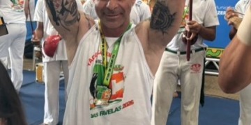 Professor de Três Lagoas conquista dois pódios na 3ª Taça Capoeira das Favelas em Goiânia