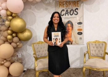 Coautora três-lagoense promove tarde de autógrafos do livro “Respire em Meio ao Caos”